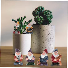 Load image into Gallery viewer, Ciieeo Decorative Garden Miniature Dwarf Adornments Resin Gnome Doll Dwarf Doll Ornament
