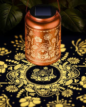 Load image into Gallery viewer, Solar Outdoor Hanging Lantern, Decorative Garden Light (gnome, 1)
