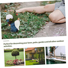 Load image into Gallery viewer, Happyyami Solar Garden Lights Resin Gnome Decor Outdoor Landscape Gnome Fairy Garden Accessories for Driveways Lawns

