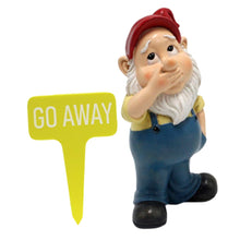 Load image into Gallery viewer, POPETPOP 2sets Outdoor Resin Gnome Decoration Labels Cute Red-hatted Garden Gnome for Lawn Patio and Courtyard and Lightweight Garden Ornament
