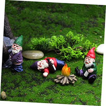 Load image into Gallery viewer, CIYODO Resin Dwarf Doll Garden Gnome Small Garden Ornaments Outdoor Decorations
