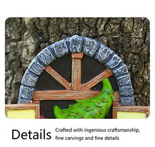 Load image into Gallery viewer, vomiceak Whimsical Fairy Garden Gnome Statue, Tree Faces Decor Outdoor -5.9 Inch, Funny Garden Tree Decoration,Ideal Patio Yard Lawn Porch Decoration
