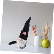 Load image into Gallery viewer, Ciieeo 3pcs Cat Doll Decorative Gnome Ornament for Home and Garden Cute No-face Doll Cloth for Boys and Girls Rooms and Festive Celebrations and Charming Adornment
