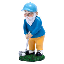 Load image into Gallery viewer, LINGJIONG Golf Gnomes Statues | GNOME Resin Sculpture with Golf Games - Fairy Funny Golf Ornament for Playing and as Holiday Home Decoration Made of Resin as a Gift for the Garden

