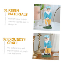 Load image into Gallery viewer, FUNOMOCYA Golf Gnome Garden Ornament Resin Gnome Statue Unique Home Decor Garden Decorations
