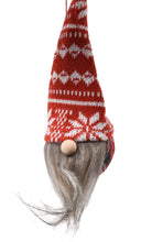 Load image into Gallery viewer, True Face Christmas Ornaments 3 Pieces Tree Hanging Pendants Gnome Plush Gonk Santa Doll Xmas Decoration (Pack of 3)
