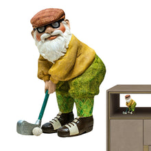 Load image into Gallery viewer, Funny Garden Gnomes, Old Man Playing Golf Waterproof Resin Garden Gnomes, Outdoor Garden Decorations Mini Statue Home Crafts Garden Gnomes for Yard, Lawn, Desktop,
