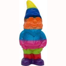 Load image into Gallery viewer, RAKSO Rainbow Pride Gnome, 13&quot;, Large UV Resistant Ornament for Lawn or Garden
