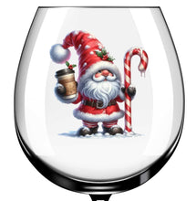 Load image into Gallery viewer, x12 Christmas Gnome Gonk Glass Vinyl Decal Stickers Colour ad72
