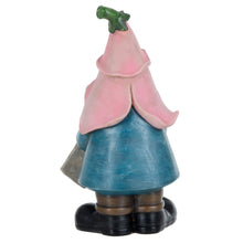 Load image into Gallery viewer, Garden Gnome Ornament Novelty Resin Standing Figure Patio Outdoor - Pink Hat
