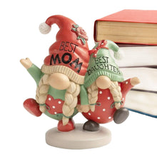 Load image into Gallery viewer, Générique Gnomes Decorations for Yard, Mother and Daughter Dwarf Garden Statues, 4.92x4.49x2.6 inches, Perfect Mother&#39;s Day Lawn, Balcony, Porch, Courtyard Decor, Outdoor Decor for Lawn
