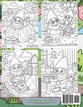 Load image into Gallery viewer, Garden Gnomes Coloring Book for Kids: A Fun and Magical Coloring Adventure with Cute Gnomes and Fairy Friends
