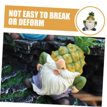 Load image into Gallery viewer, Happyyami Outdoor Gnome Ornaments Resin Craft Gnome Figurine Grandad Garden Ornaments
