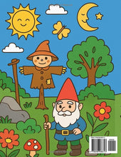 Load image into Gallery viewer, Magical Garden: A Coloring Book with Gnomes, Trees, Bugs, and Enchanted Garden Adventures – Fun for Kids!
