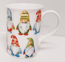 Load image into Gallery viewer, Rainbow Decors Lucky Gonks Mugs Set of 4 Bone China 300ml Windsor Cups Hand Decorated UK
