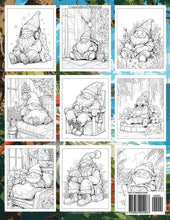 Load image into Gallery viewer, Lazy Gnomes Coloring Book: Chill Gnomes Coloring Pages with Lazy Days Unique Illustration for Kids and Teenagers Stress Relief &amp; Relaxation
