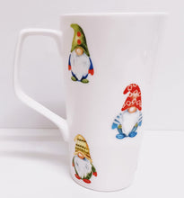 Load image into Gallery viewer, Rainbow Decors Lucky Gonks Mug 500 ml 17fl oz Bone China Large Latte Gonks Gnomes Cup Hand Decorated UK
