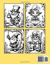 Load image into Gallery viewer, Steampunk Gnomes Coloring Book
