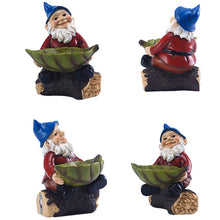 Load image into Gallery viewer, Gnome Birdfeeder Statue Garden Lawn Porch Outdoor Balcony Household Decoration Garden Gnome Statues Outdoor
