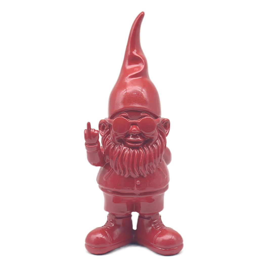 Lesser & Pavey Gnomes Behaving Badly Red 20cm Figurines Statues For Home Decor | Ideal Ornaments Friendship Gifts For Women & Men | Lovely Table Centerpiece & Living Room Accessories