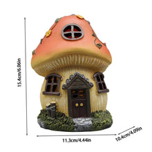 Load image into Gallery viewer, MOUNTTU Fairy Doors for Trees Outdoor, Fairy House Waterproof Resin Garden Statues for Yard Lawn Decor
