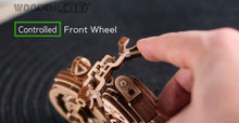Load image into Gallery viewer, WOODEN.CITY Cruiser V-Twin, DIY Wooden 3D Puzzle, Wooden Motorbike Model Kit, Detailed Engine with Rubber Motor, Puzzles for Adults
