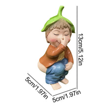 Load image into Gallery viewer, Pooping Garden Gnome,Hilarious Lawn Decoration - Naughty Funny Outdoor Statue, Pooping Peeing Gnome Statue, Naughty Funny Toilet Gnome Statue for Home, Garden
