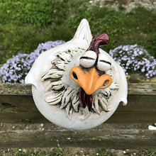 Load image into Gallery viewer, NogrAx Waterproof Garden Decorations - Large Sculpture Ornaments for Lawn, Courtyard, Porch, and Front Door - Outdoor Gifts for Women, Adding Beauty and Decor to your Outside Space (Funny Cock B)
