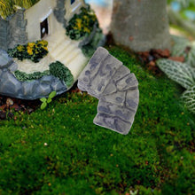 Load image into Gallery viewer, IMIKEYA 12pcs Miniature Stone Steps Fairy Garden Ornaments Small Ladder Dolls Figurines Dolls House Accessories Stone Walkway For Microlandscape Bonsai Decoration &quot;
