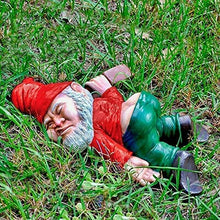 Load image into Gallery viewer, Naughty Gnomes Garden Decorations, Funny Garden Gnomes Statues Outdoor Reading Without Closing The Door of Toilet Dwarf Ornaments, Garden Gnomes Decor,Yard Camp Lawn Cartoons Party Decor (05#)
