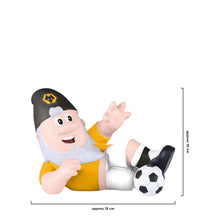Load image into Gallery viewer, FOCO Official Wolverhampton Wanderers FC Sliding Tackle Football Garden Gnome
