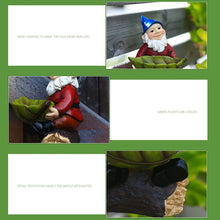 Load image into Gallery viewer, Gnome Birdfeeder Statue Garden Lawn Porch Outdoor Balcony Household Decoration Garden Gnome Statues Outdoor
