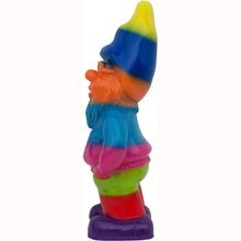 Load image into Gallery viewer, RAKSO Rainbow Pride Gnome, 13&quot;, Large UV Resistant Ornament for Lawn or Garden
