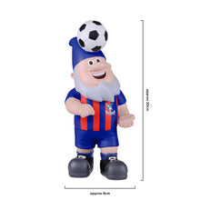 Load image into Gallery viewer, FOCO Officially Licensed Crystal Palace FC Football Header Ball Garden Gnome
