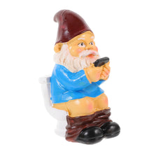 Load image into Gallery viewer, Cabilock Naughty Gnome Christmas Decoration Dwarf Ornament Resin Gnome Doll Adornment
