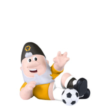 Load image into Gallery viewer, FOCO Official Wolverhampton Wanderers FC Sliding Tackle Football Garden Gnome
