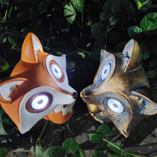 Load image into Gallery viewer, Cabilock 1pc Fox Solar Light outdoor decor outdoor solar lights garden fox lamp Solar Lights Outdoor Decorative Light Solar Lamp animal landscape lights statuette decorations ornaments
