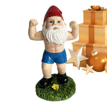 Load image into Gallery viewer, Funny Workout Garden Gnomes Statues, Outdoor Funny The Muscular, Barbell And Dumbbell Gnomes Decorations, Indoor Figurine For Home Tabletop, Garden Gnomes Ornaments, Funny Statue
