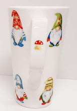 Load image into Gallery viewer, Rainbow Decors Lucky Gonks Mug 500 ml 17fl oz Bone China Large Latte Gonks Gnomes Cup Hand Decorated UK
