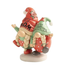 Load image into Gallery viewer, Générique Gnomes Decorations for Yard, Mother and Daughter Dwarf Garden Statues, 4.92x4.49x2.6 inches, Perfect Mother&#39;s Day Lawn, Balcony, Porch, Courtyard Decor, Outdoor Decor for Lawn
