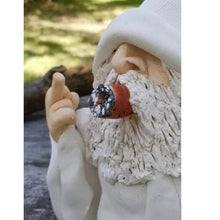 Load image into Gallery viewer, Funny Garden Gnome Statue, Middle Finger Smoking Wizard Gnome, 8.27 Inch Naughty Gnomes Garden Sculpture Decoration for Lawn Yard Balcony Porch Patio Home Outdoor Ornaments Christmas Decorations
