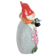 Load image into Gallery viewer, Garden Gnome Welcome Pebble Ornament Novelty Resin Decoration Outdoor - Red Hat
