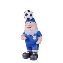 Load image into Gallery viewer, FOCO Officially Licensed Cardiff City FC Football Header Ball Garden Gnome
