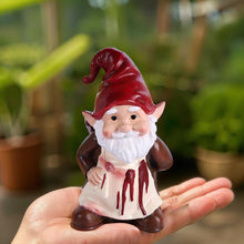 Load image into Gallery viewer, XIYOUQI Horror Gnome with Axe – 5.5&quot; Cute Yet Creepy Halloween Gnome Figurine for Indoor Outdoor Decor, Funny Scary Gnome Statue for Garden, Table or Desk, Horror Gifts &amp; Halloween Decorations
