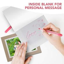 Load image into Gallery viewer, Greeting Cards Biege (Insert) - Funny Garden Gnome Men Blank Greetings Card Birthday Kids Party Boys Girls #14596
