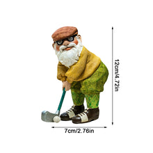 Load image into Gallery viewer, Funny Garden Gnomes, Old Man Playing Golf Waterproof Resin Garden Gnomes, Outdoor Garden Decorations Mini Statue Home Crafts Garden Gnomes for Yard, Lawn, Desktop,
