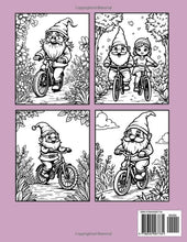 Load image into Gallery viewer, Gnomes On Bikes Coloring Book
