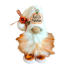 Load image into Gallery viewer, Halloween Gonk Christmas Plush Gnomes Autumn Pumpkin Gnome Handmade Faceless Elf Dwar Tiered Tray Decorations Indoor for Fall Harvest Thanksgiving Home Kitchen Party
