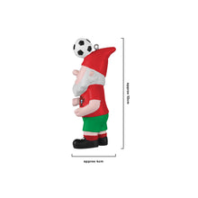 Load image into Gallery viewer, FOCO International Football Portugal Fan Gnome Hanging Christmas Ornament Decoration
