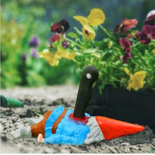 Load image into Gallery viewer, PiniceCore Dwarf Gnome Statue Attractive Dwarf Zombie Sculpture Ornament Decoration for Garden Decoration Craft
